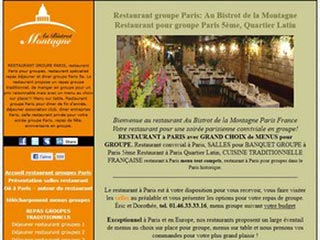 Bistrot de la Montagne, restaurant pour groupe Paris