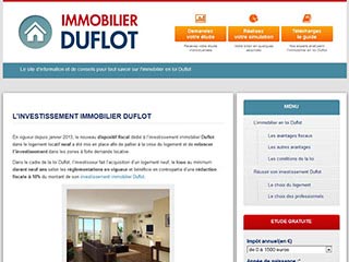 Immobilier Duflot : tout sur la loi Duflot