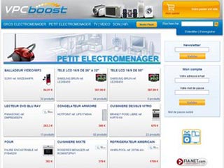 VpcBoost, l'électroménager à prix discount