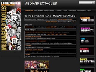 Mediaspectacles, cours de thêatre à Paris