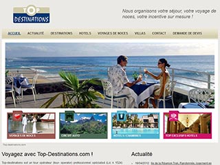 Top-Destinations, agence d'organisation de voyage