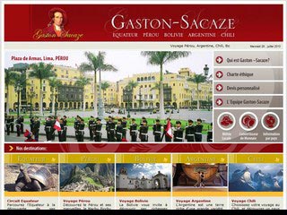 Gaston Sacaze, découverte de l’Amérique du Sud