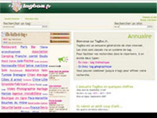 Annuaire TagBox : recherche de site internet