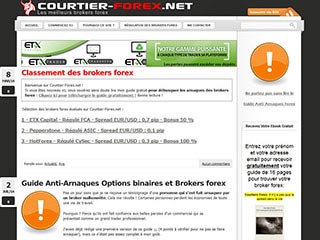 Courtier-Forex, la référence sur les brokers forex