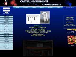 Catteau Evenements, articles de fête pour vos événements