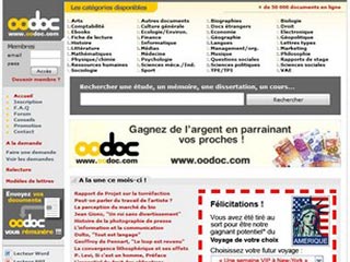 Oodoc, fiche de lecture et résumé d'oeuvres littéraires