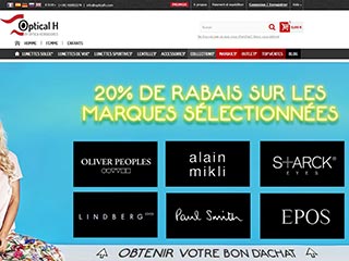 Optical H - Boutique en ligne de lunettes