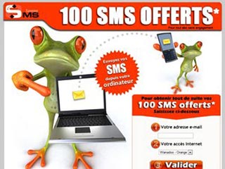 Savemysms: 100 sms offerts