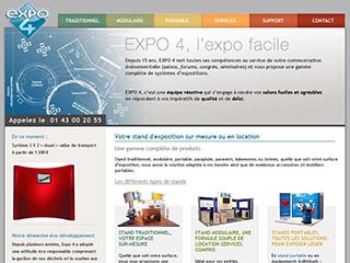 Expo 4, conception de stand sur mesure