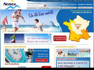 Résidence Néméa, location de résidence pour vos vacances