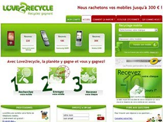 Love2Recycle : Le site de recyclage des téléphones portables