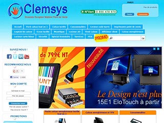 Clemsys, la caisse enregistreuse en ligne 