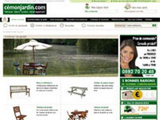 Cémonjardin : mobilier et abris de jardin, barbecues