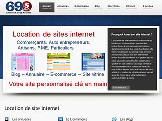 69S, location et création de site internet professionnel