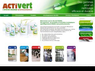 Activert : produits écologiques  nettoyage professionnel