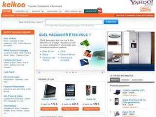 Kelkoo, le comparateur de prix sur internet