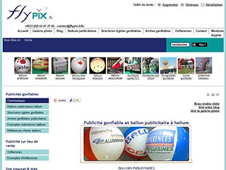 Flypix : Arches gonflables et ballons publicitaires