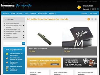 Hommes du Monde, spécialiste de l'accessoire au masculin