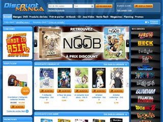 Discount Manga, spécialiste du manga sur internet