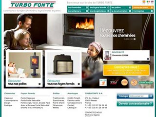 Turbo Fonte, fabricant de cheminées et poêles à bois