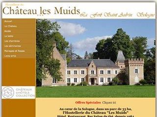 Chateau Les Muids, hôtel restaurant en Sologne