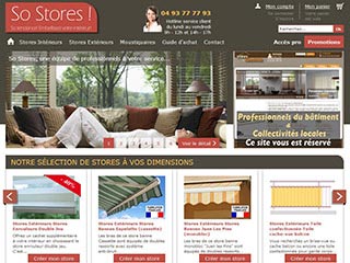 Stores venitiens sur mesure pas cher