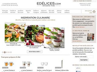 Edelices, produits d'épicerie fine en ligne