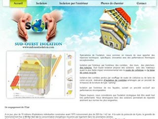 Sud Ouest Isolation, isolation par l'extérieur