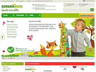 Eurekakids, jeux et jouets éducatifs en ligne