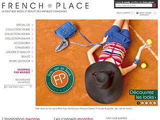 French-Place, boutique mode en ligne mixte