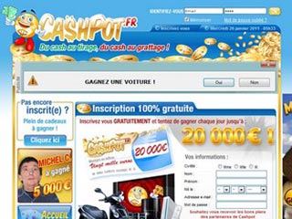 Cashpot : Loterie gratuite et jeux online gratuits