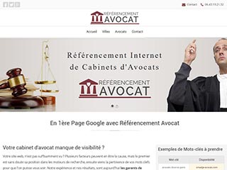 Referencement site web avocat