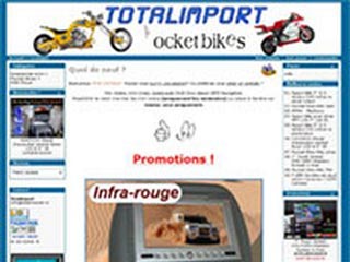 Totalimport - Mini Motos - Pocket Bikes - Multimédia embarqué  - 