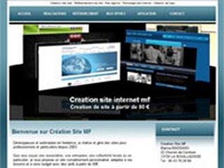 Creation site internet mf : vitrine, boutique, e-commerce