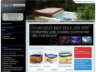 DanZfrance, vente de spa