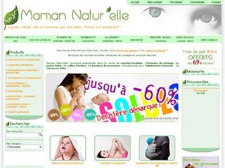 Maman Natur'elle, produits naturels pour mamans et bébés