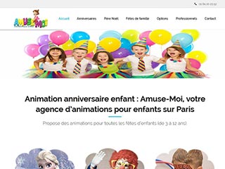 Amuse-Moi, spécialiste de l'animation enfants en IDF 