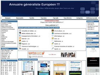 Annuaire généraliste Européen gratuit