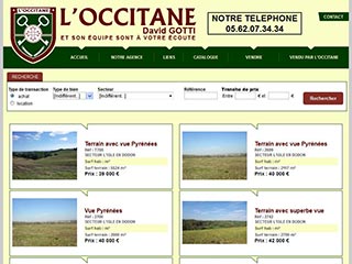 L'Occitane, agence Immobilière dans le Gers