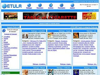 Etula, annuaire et moteur de recherche internet