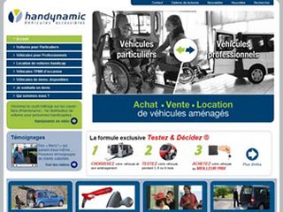 Handynamic, voitures pour personnes handicapées