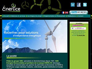 Enerlice : Eolienne Energie Renouvelable