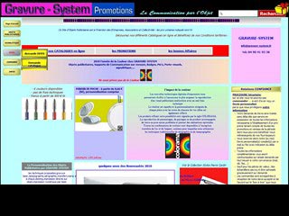 Gravure-System Promotions, objets publicitaires et promotionnels