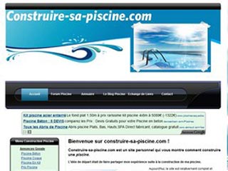 Construire sa piscine : construction et entretien