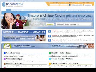 Servicesprox, devis pour les services à la personne