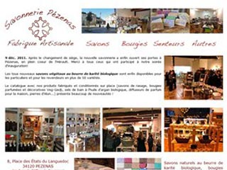 Savonnerie Pézenas : Fabrique artisanale de savons et bougies