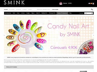 SMINK cosmetics : Les dernières tendances maquillage pas cher.