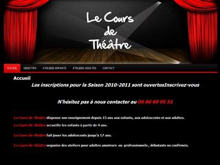 Le Cours de Théâtre à Paris