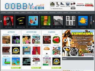 Oobby, jeux mobile tactile gratuit