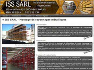 Sarl ISS, spécialiste du montage de rayonnages métalliques